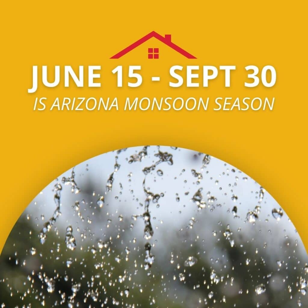When is AZ Monsoon Season? What Homeowners Should Know | Checklist ...